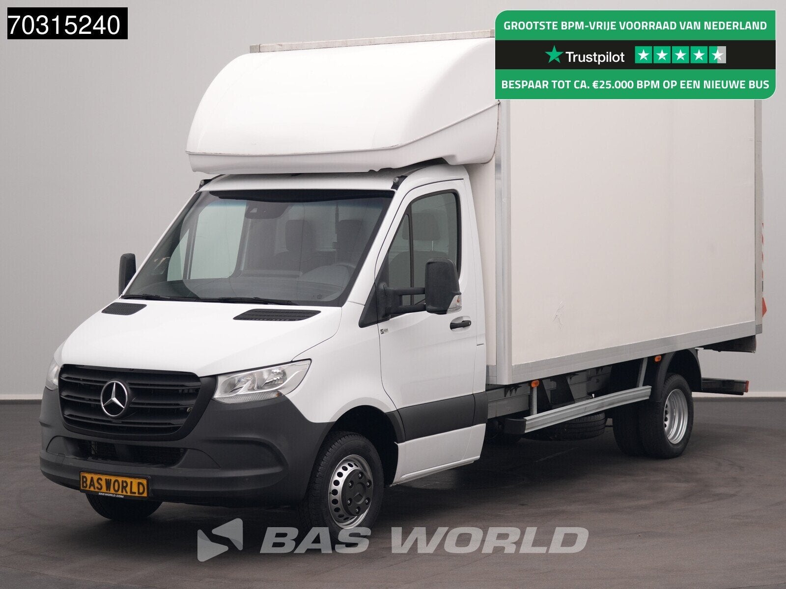 Mercedes Sprinter 514 CDI Automaat Laadklep Zijdeur Dubbellu, Auto's, Automaat, Stof, Gebruikt, 4 cilinders