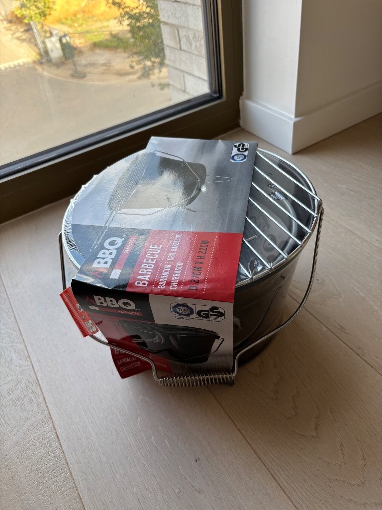 Mini-barbecue, Ophalen of Verzenden, Nieuw, BBQ