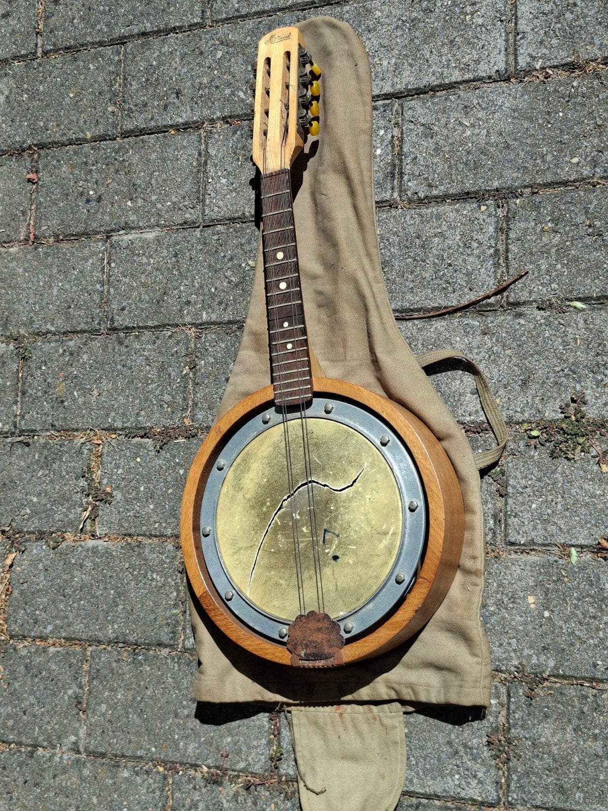 Vieux banjo, Musique & Instruments, Instruments à corde | Banjos, Enlèvement, Utilisé, Autres types