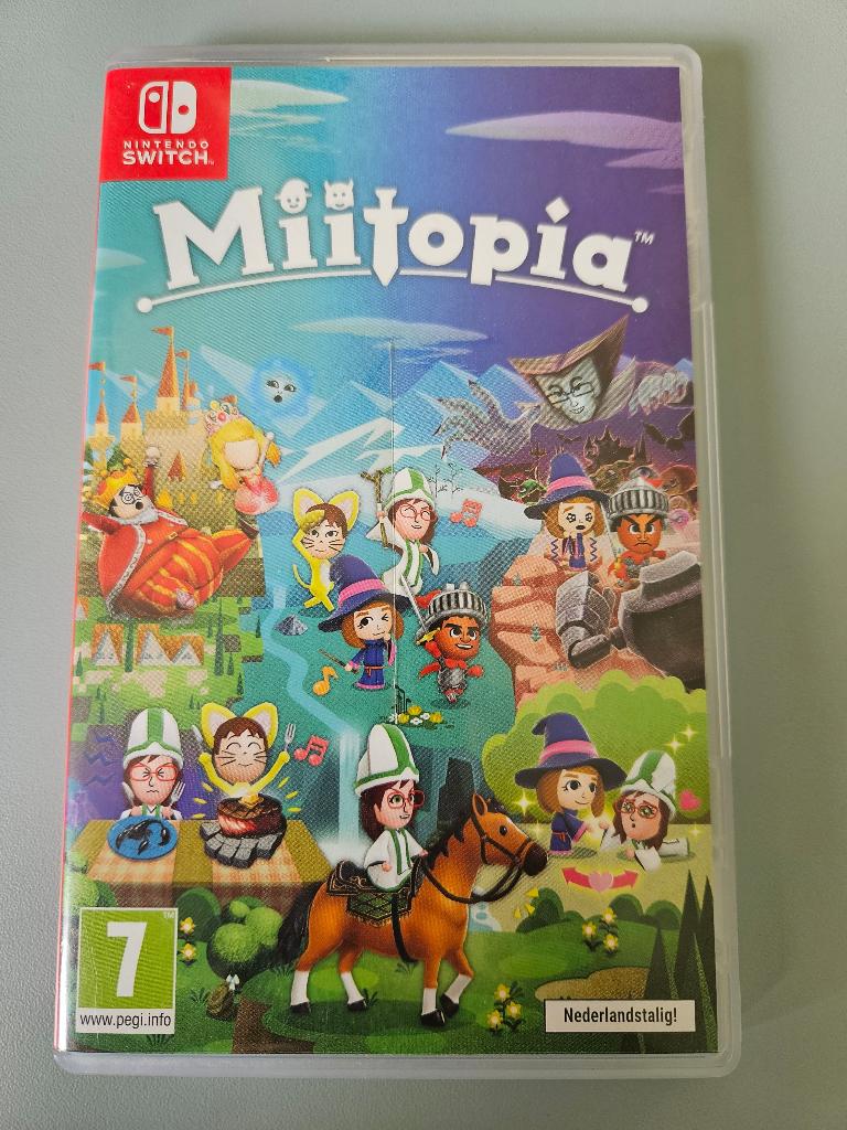 nintendo switch game: miitopia, Ophalen, Gebruikt, Vechten, 1 speler