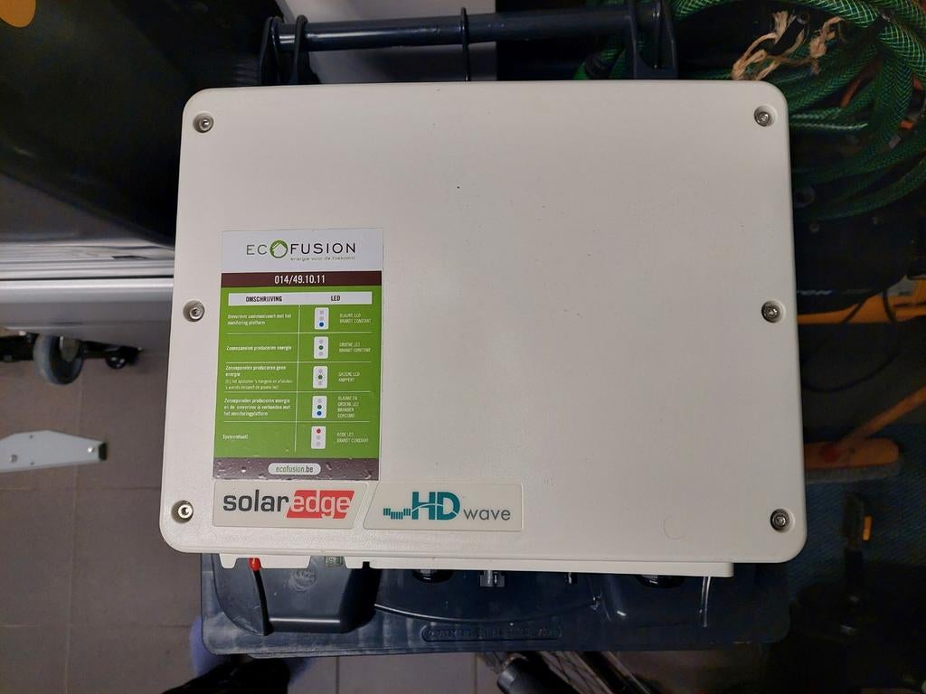 Omvormer Solaredge SE3680H, Ophalen