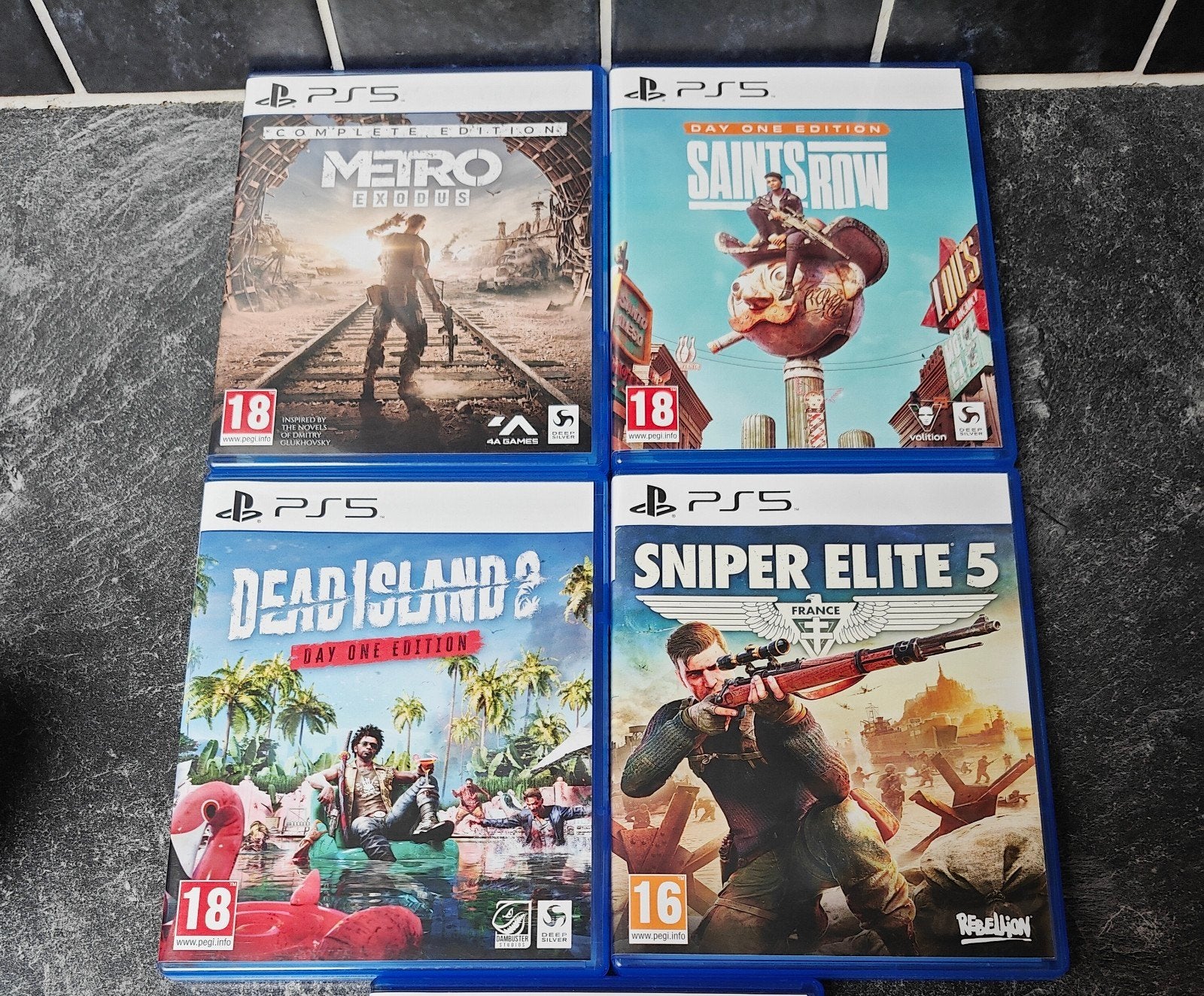 games in nieuwstaat, Games en Spelcomputers, Ophalen
