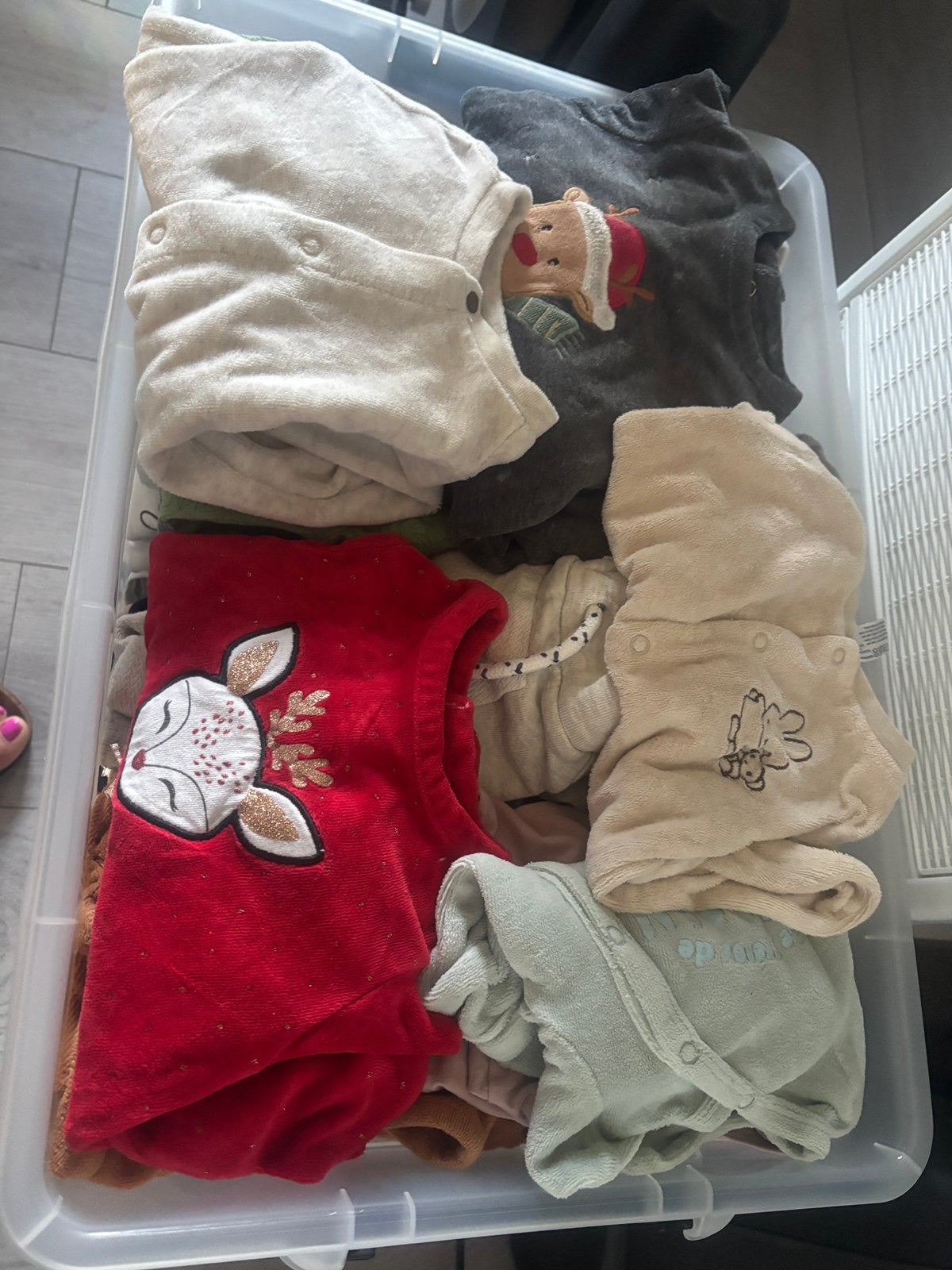 Lots vetements BB, Enlèvement, Utilisé