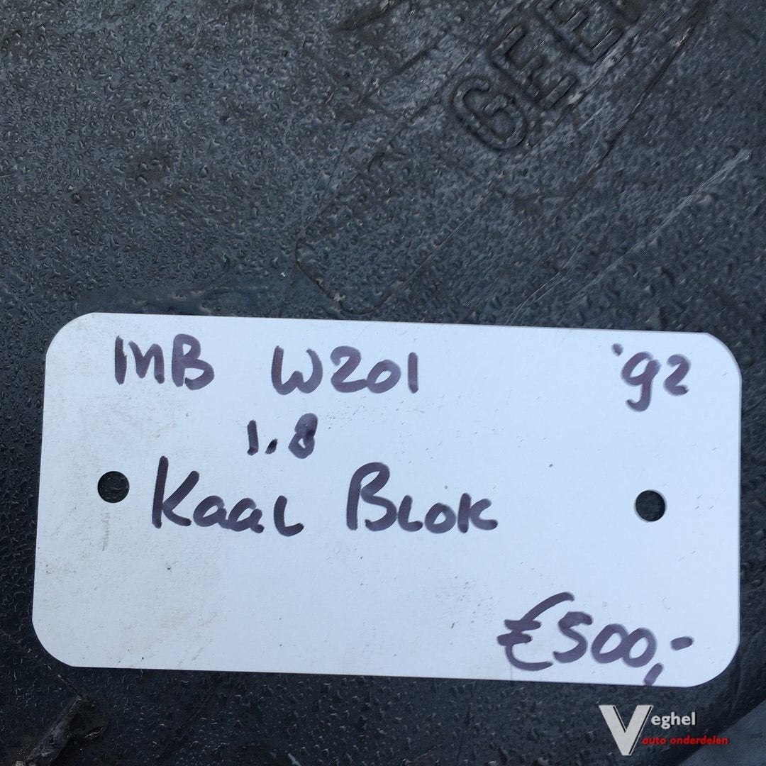 Mercedes W201  1.8  1992  Kaal Motorblok, Ophalen, Gebruikt, -, -
