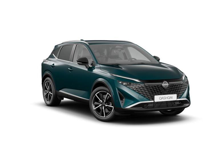 Nissan Qashqai e-POWER Tekna, Auto's, 118 g/km, Stof, 750 kg, Blauw