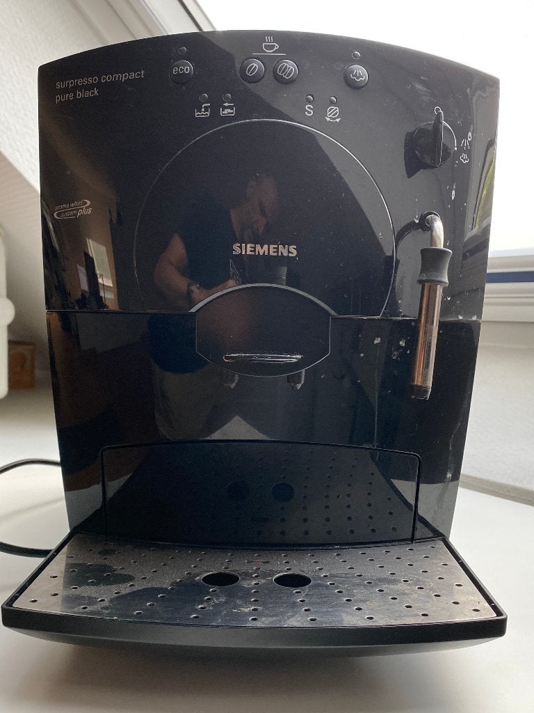 Espressoapparaat Siemens, Elektronische apparatuur, Koffiezetapparaten, Ophalen, Gebruikt, Espresso apparaat, 10 kopjes of meer