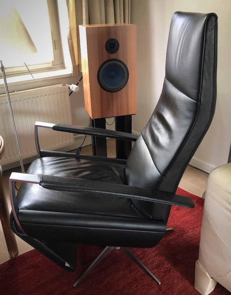 JORI Idaho relaxfauteuil, Huis en Inrichting, Ophalen, 75 tot 100 cm, Zo goed als nieuw, Leer