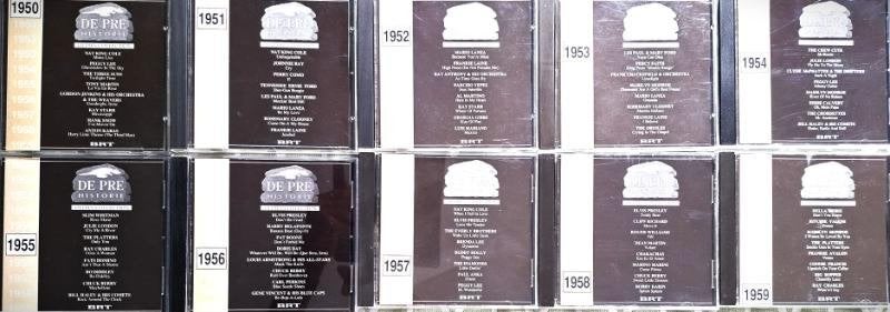 cd DE PREHISTORIE JAREN 50   10 CD's, Cd's en Dvd's, Ophalen of Verzenden, Zo goed als nieuw