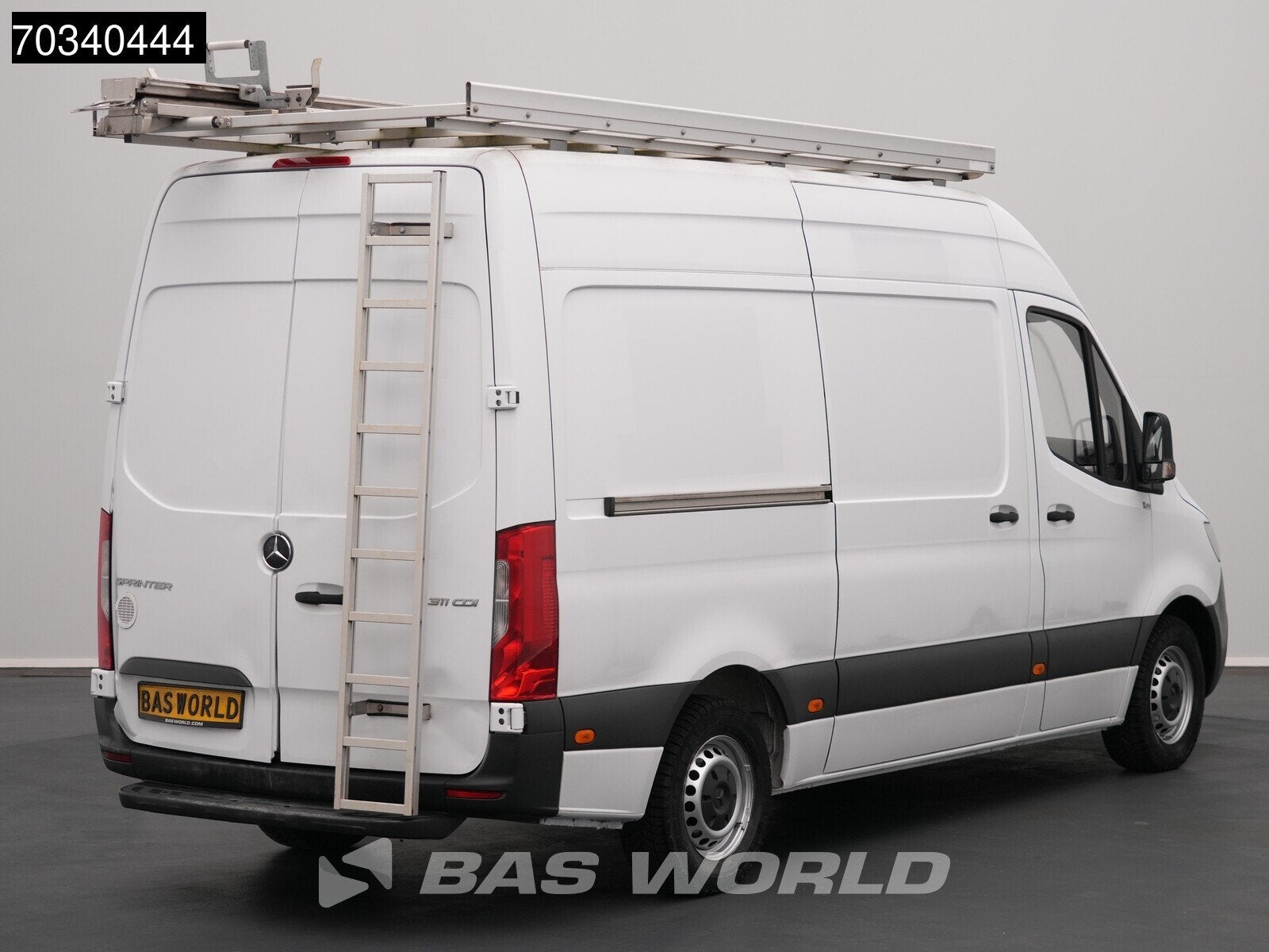 Mercedes Sprinter 311 CDI L2H2 AC/Climate Imperiaal Ladder E, Auto's, Gebruikt, Euro 6, 4 cilinders, 2000 kg