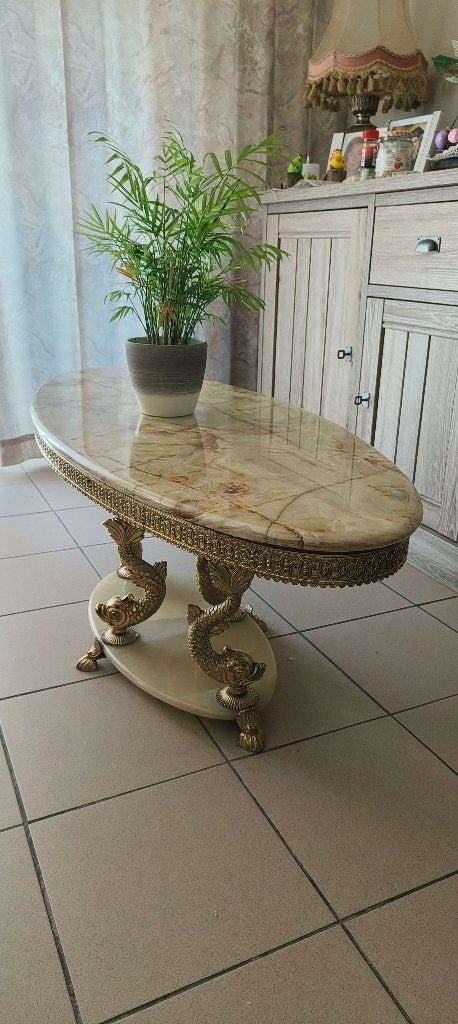 salontafel, Huis en Inrichting, Tafels | Salontafels, Ophalen, Minder dan 50 cm, Gebruikt, 50 tot 100 cm
