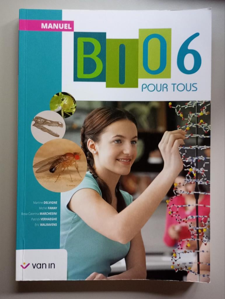 Bio 6 pour tous - manuel 2023, Van in, Biologie, Comme neuf, Enlèvement