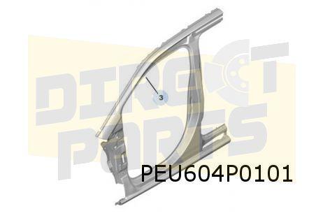 Citroen Berlingo (1/19-) (K9) Fiat Doblo (10/22-) (K9) Opel, Auto-onderdelen, Verzenden, -, Nieuw, Spatbord