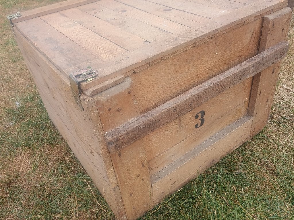 stevige opbergbak met deksel, Huis en Inrichting, Ophalen, 50 tot 100 cm, Zo goed als nieuw, 75 – 100