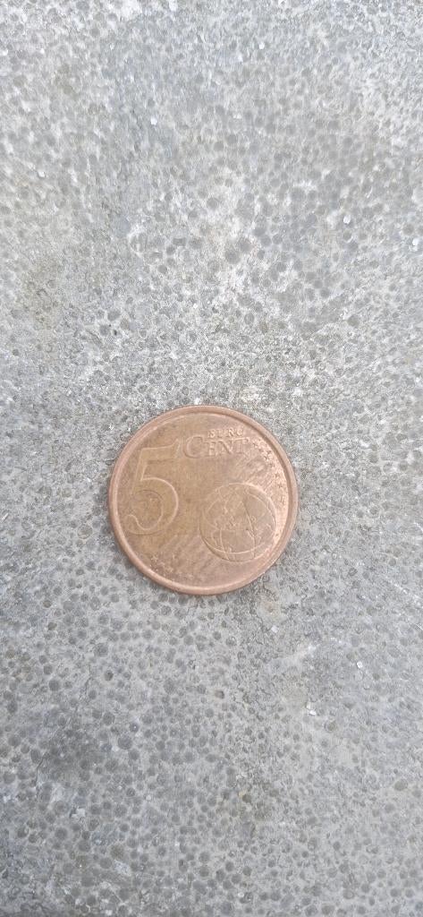 Munt 5 cent 2001 Spanje, Postzegels en Munten, Munten | Europa | Euromunten, Ophalen of Verzenden, Spanje, 5 cent