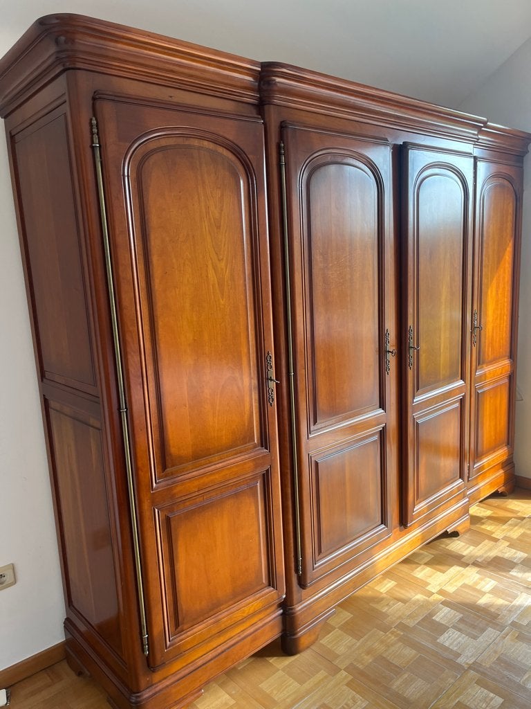 Chambre à coucher, Huis en Inrichting, Slaapkamer | Complete slaapkamers, Ophalen, Gebruikt, Tweepersoons, Année 90 2000 en Chêne