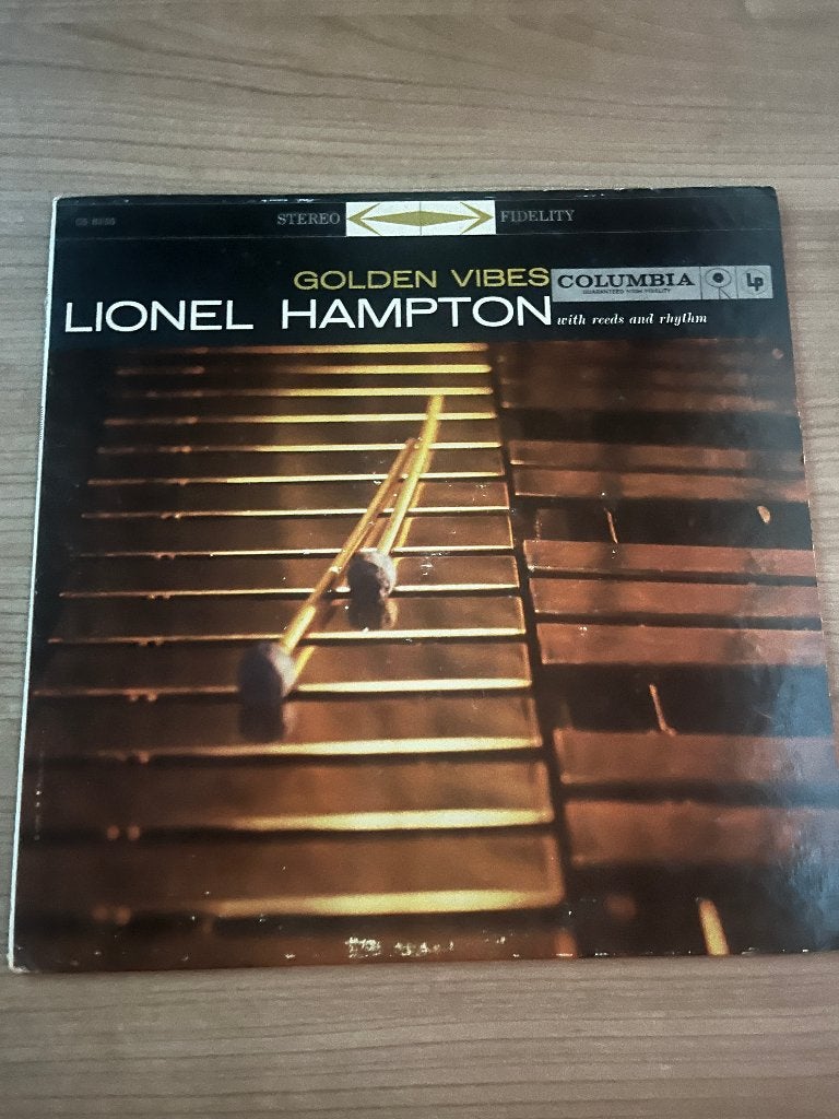 LIONEL HAMPTON - GOLDEN VIBES (US PRINT), LP, Gebruikt, Ophalen of Verzenden, Beschermende buitenhoes