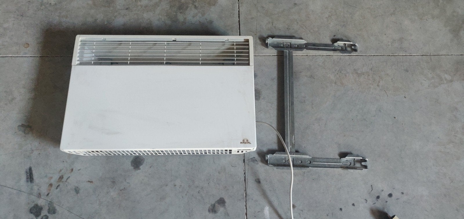 elektrische wandverwarming 1500W, Ophalen