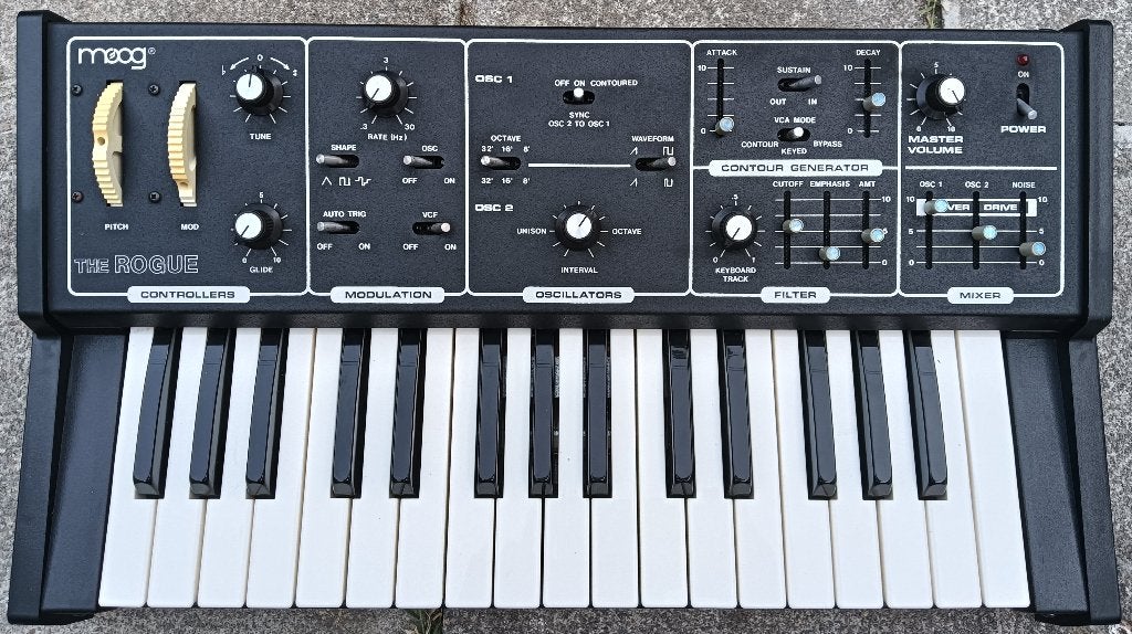 Moog The Rogue. Te koop/(In)Ruil mogelijk., Musique & Instruments, Enlèvement ou Envoi, Utilisé, Autres nombres, Roland