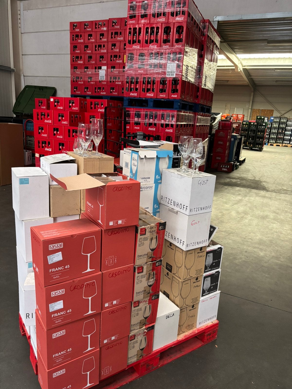 Assortiment glazen, Verzamelen, Ophalen, Zo goed als nieuw