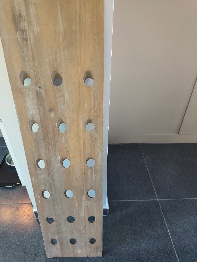 Porte bouteille bois, Enlèvement, Comme neuf, Bois, 15 à 25 bouteilles