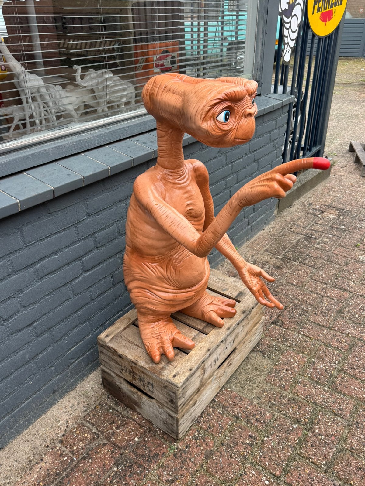 E.T Phone home reclame beeld, Verzamelen, Ophalen, Gebruikt, Overige typen