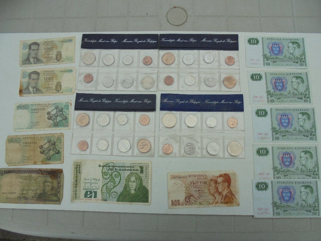 munten en biljetten, Verzamelen, Overige Verzamelen, Ophalen, Gebruikt