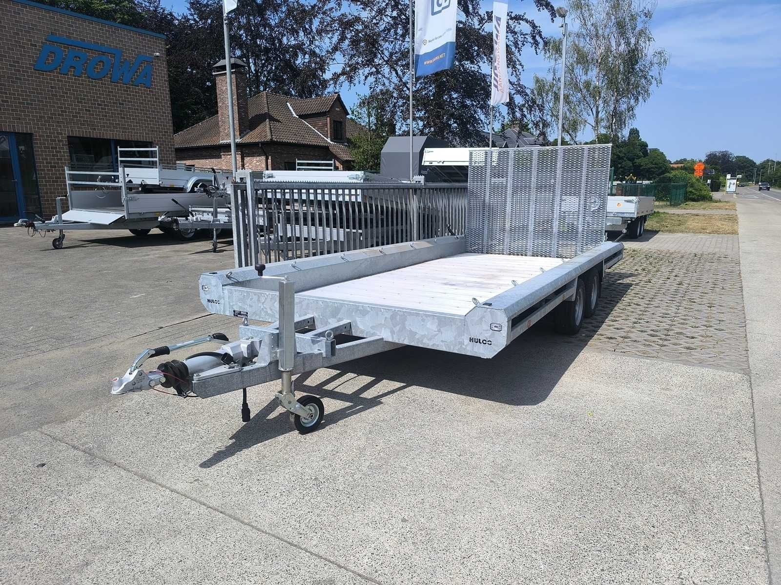 Remorque transporteur Hulco Terrax-2 2023 (inutilisée), Utilisé
