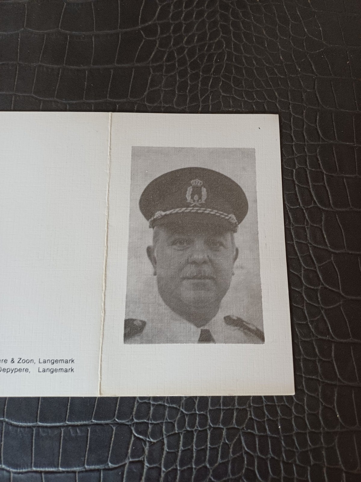 Politie, Verzamelen, Bidprentjes en Rouwkaarten, Ophalen of Verzenden