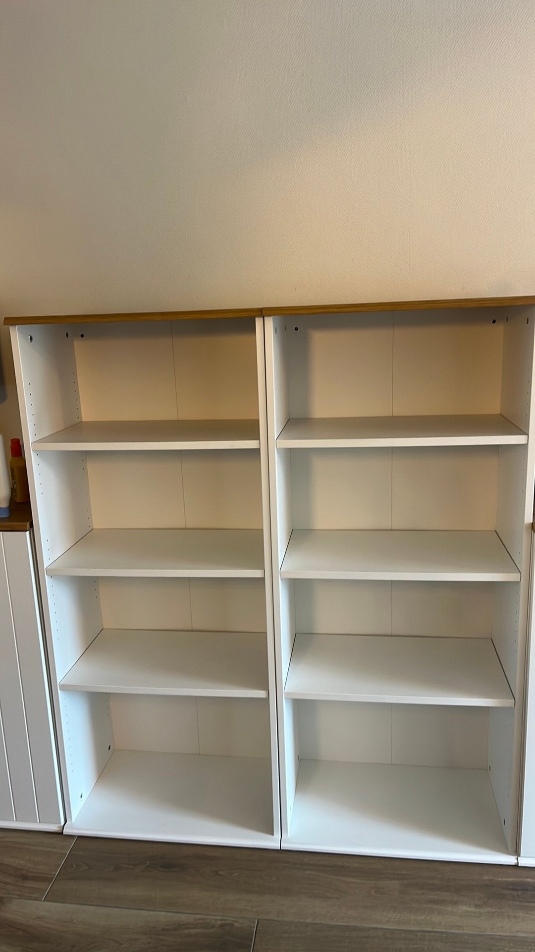 2 boekenrekken ikea, Maison & Meubles, Accessoires pour la Maison | Étagères murales & Rayons de bibliothèque, Enlèvement, Comme neuf
