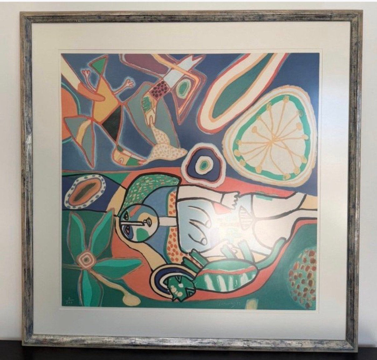 Corneille - Au cœur de l’été, la femme (1993), Antiek en Kunst, Gelimiteerde oplage, Ophalen of Verzenden, Lithografie