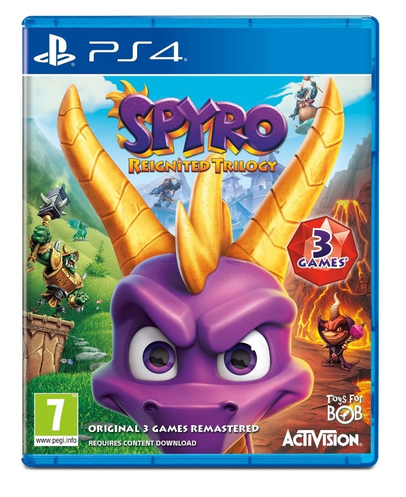 Spyro Reignited Trilogy, Games en Spelcomputers, Games | Sony PlayStation 4, Avontuur en Actie, 1 speler, Ophalen of Verzenden