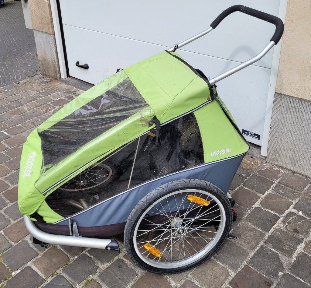 Croozer fietscar, Fietsen en Brommers, Ophalen