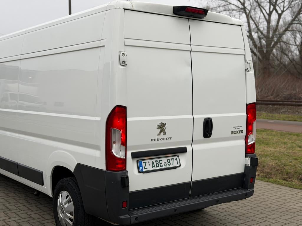 Peugeot Boxer // 2.2 diesel // L3 H2, Auto's, Zwart, Leder en Stof, Wit, Bedrijf
