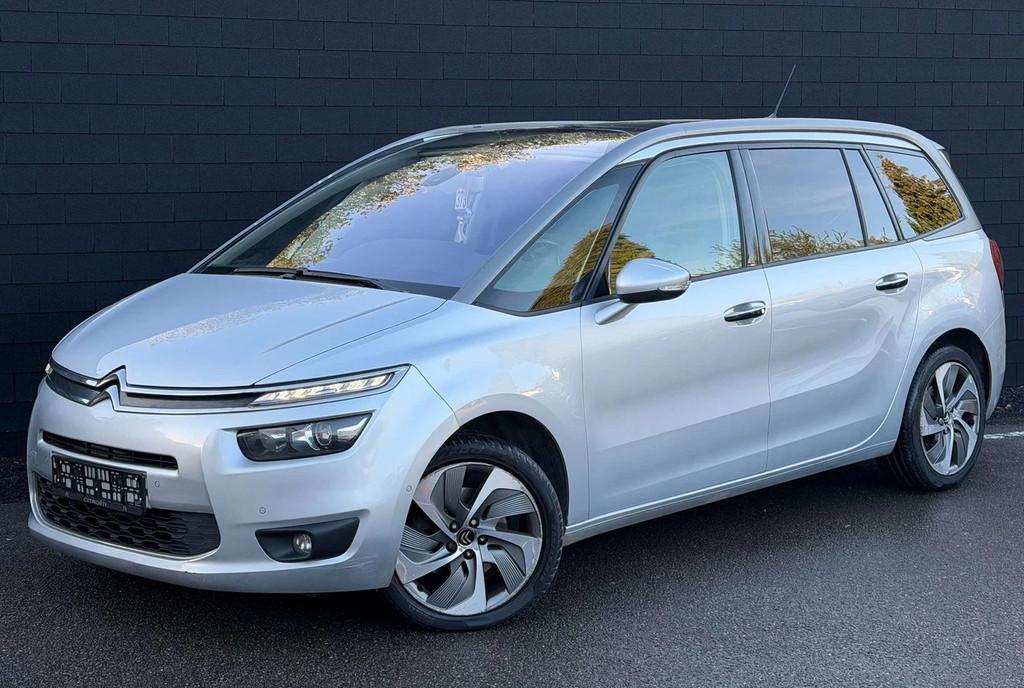 Citroën Grand C4 Picasso 2.0 BlueHDi+7 PLACES+TOIT PANO+NAV, Stof, Gebruikt, 4 cilinders, Bedrijf