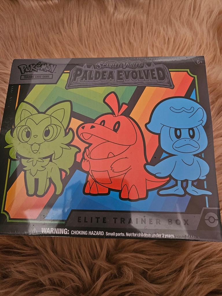 Pokémon paldea evolved etb SEALED, Ophalen of Verzenden