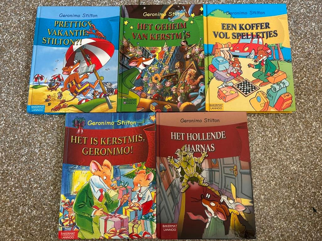K3 , Tiny,  Geronimo Stilton, Ophalen, Zo goed als nieuw