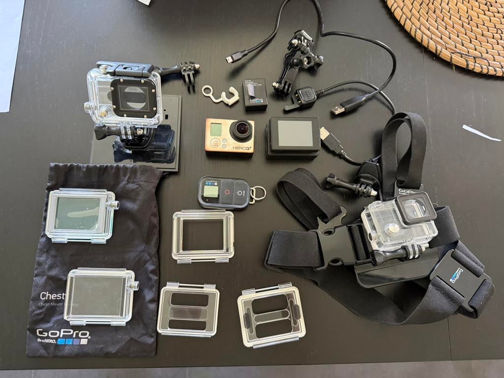 Gopro hero 3 +, Audio, Tv en Foto, Actiecamera's, Ophalen, Gebruikt, GoPro