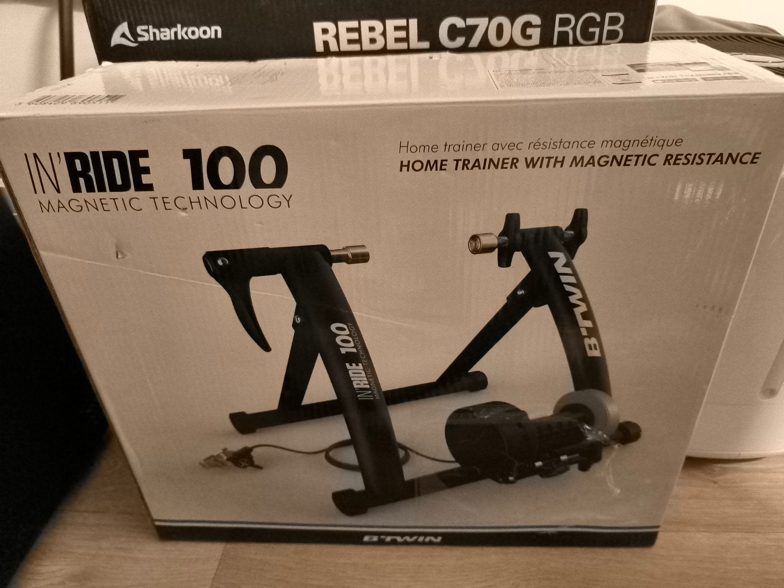 fietsrollen, Enlèvement, Utilisé