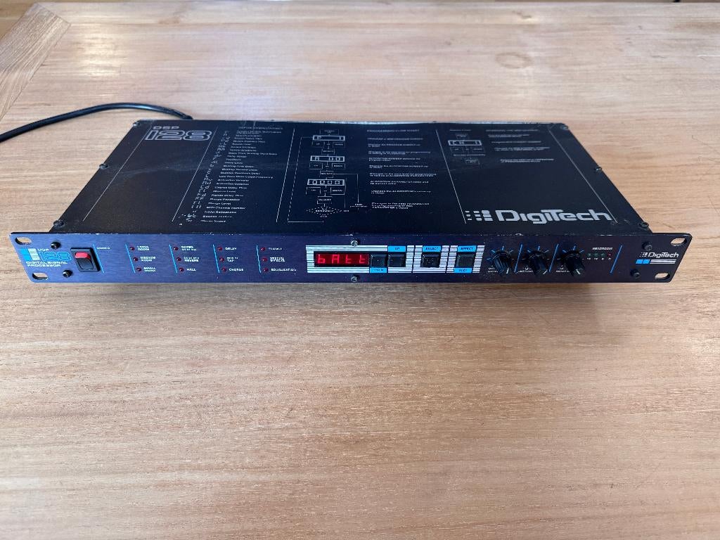 Digitech DSP 128 Multi effets, TV, Hi-fi & Vidéo, Appareils professionnels, Enlèvement, Utilisé, Audio