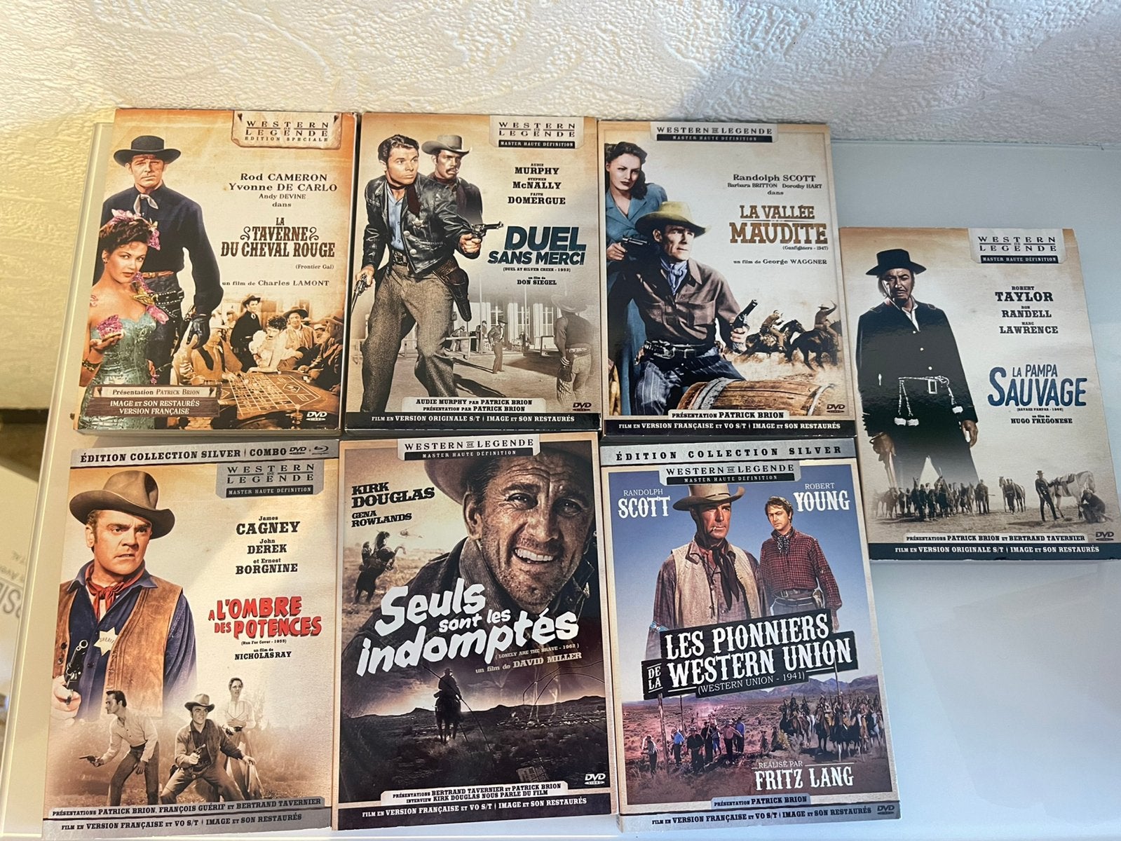 Collection Westerns en dvd, Cd's en Dvd's, Dvd's | Actie, Ophalen, Zo goed als nieuw