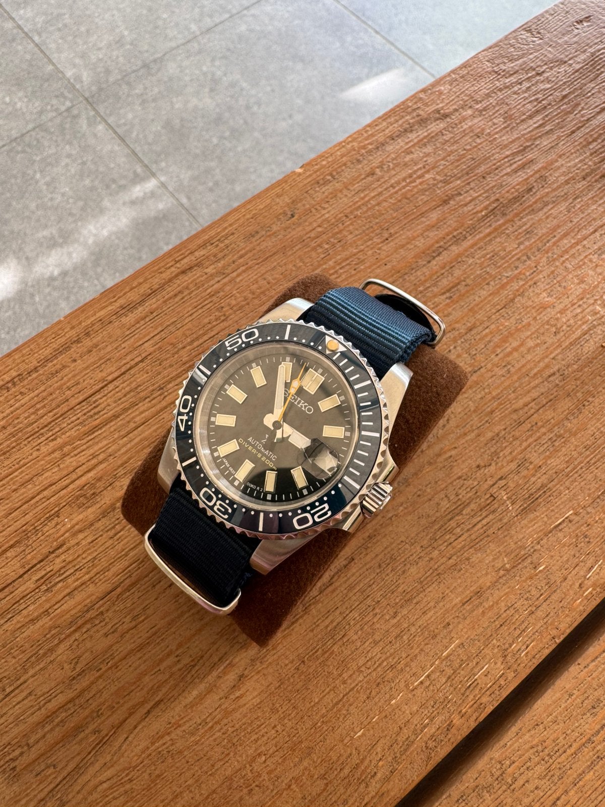 Seiko mod automatique, Bijoux, Sacs & Beauté, Montres | Hommes, Enlèvement, Comme neuf, Seiko