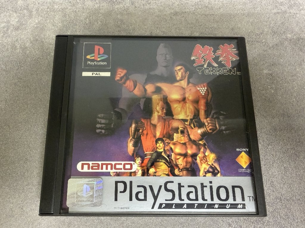 Tekken PS1 game (PAL, Platinum), Gebruikt, Vechten, Verzenden, 1 speler