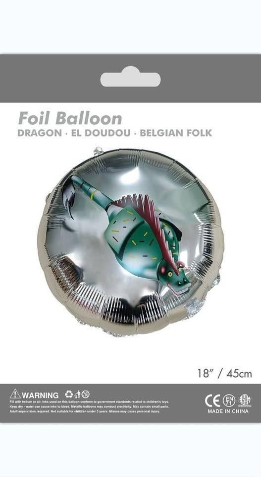 Ballons du folklore du Doudou Mons, Enlèvement, Neuf, Article de fête