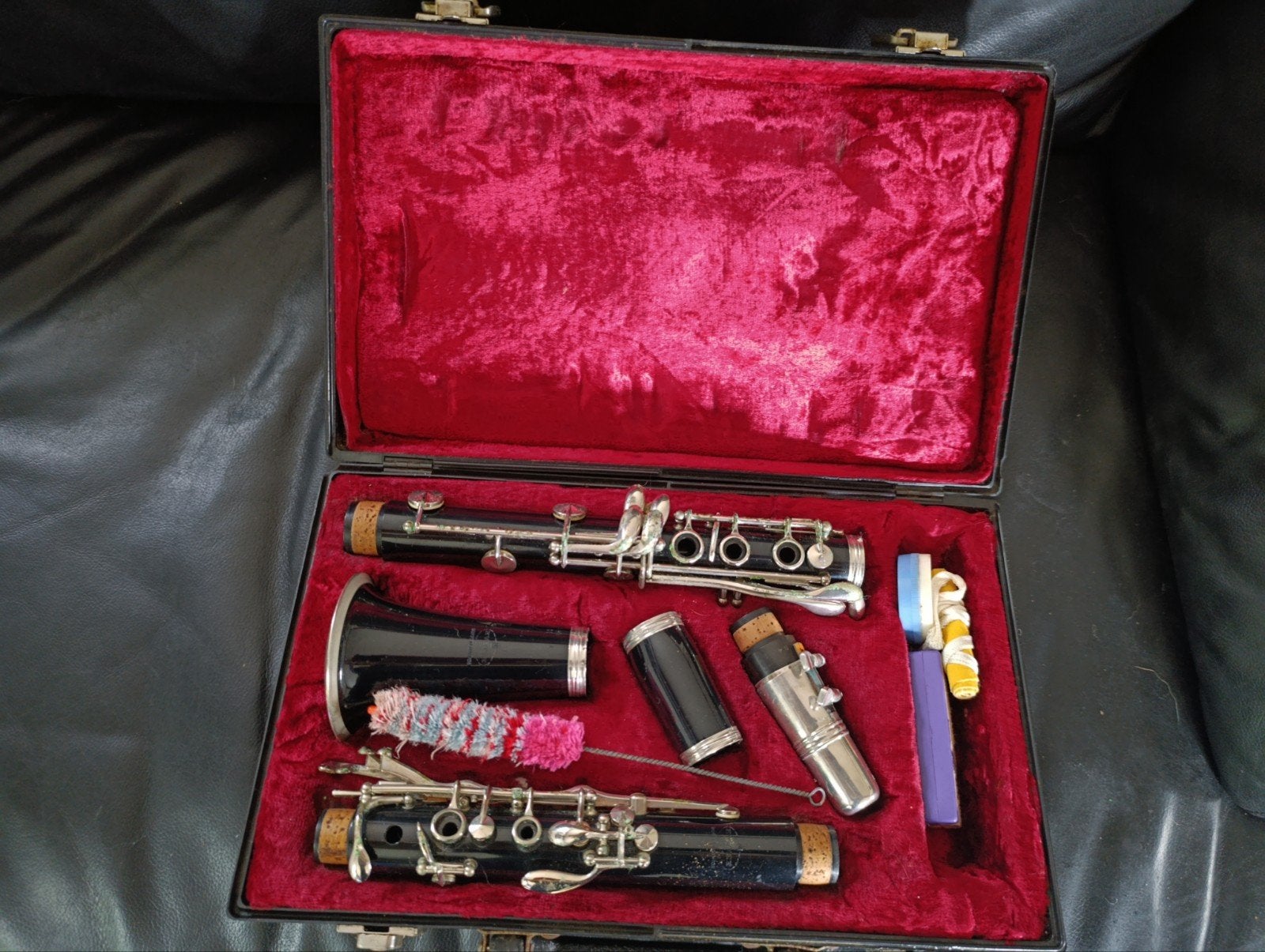 Clarinette EVETTE mib Buffet Crampon, Clarinette en Mi, Comme neuf, Métal, Enlèvement