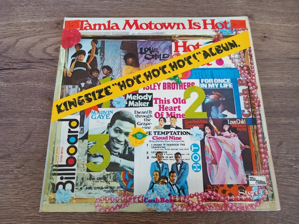 Vinyl 2LP Tamla Motown is hot Vol. 2 Soul Funk R&B Gaye Ross, Dubbel-LP, Ophalen of Verzenden, 12 inch, R&B en Soul
