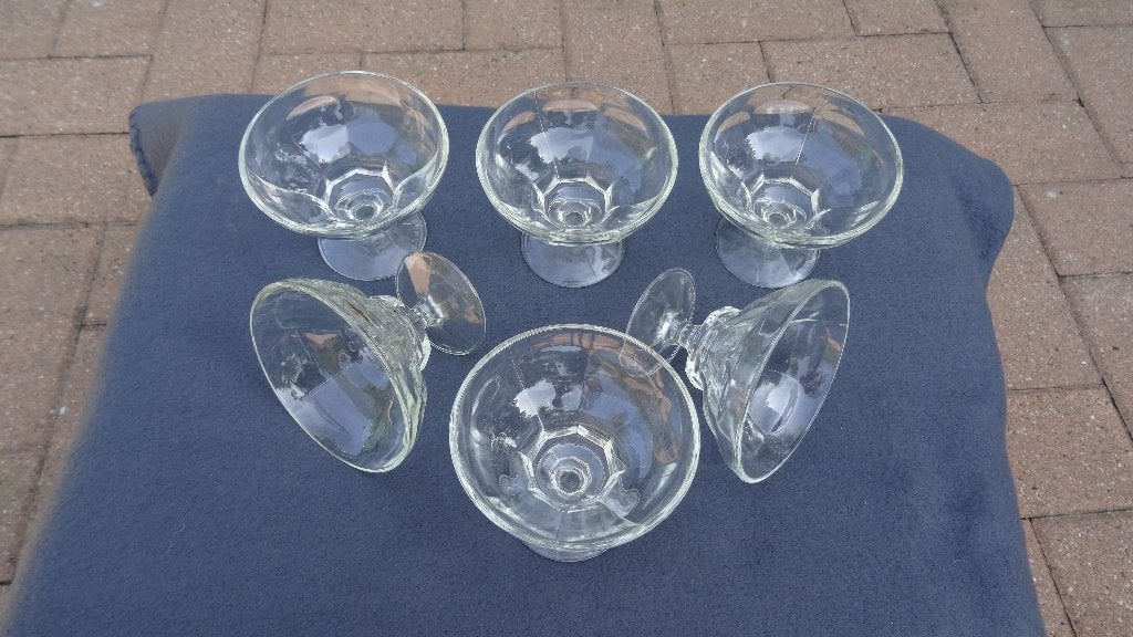FRUIT/IJSCOUPES, Overige typen, Ophalen of Verzenden, Gebruikt, Glas