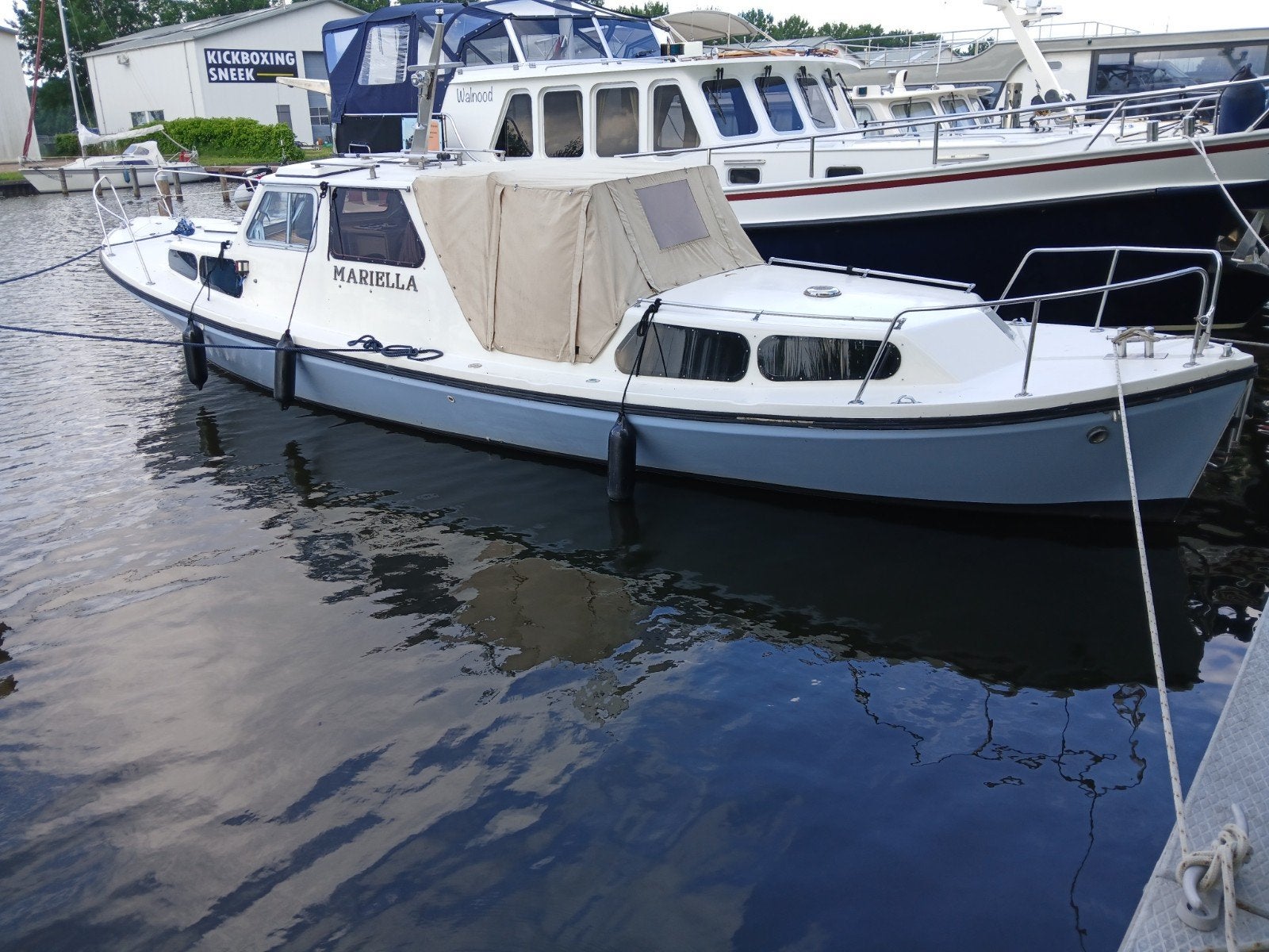 Sloep kajuitboot, Enlèvement