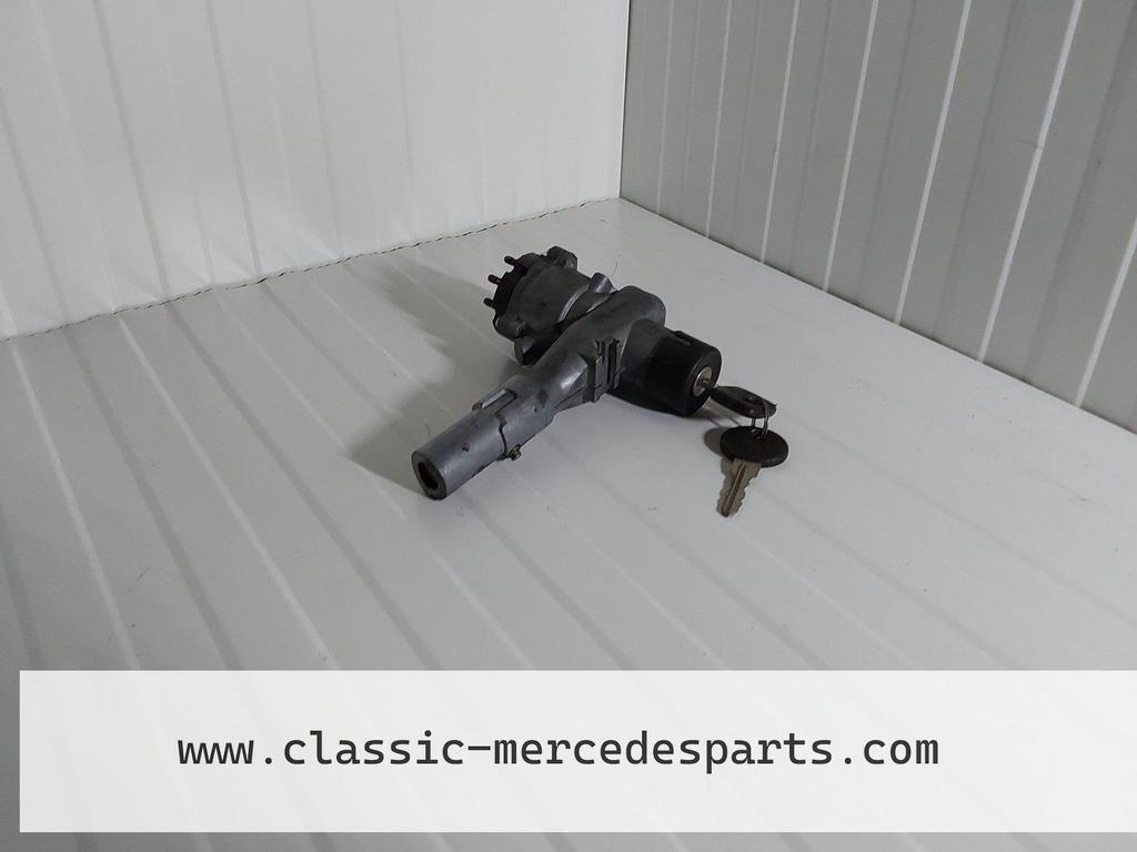 Mercedes W123 benzine 1976-1980 Contactslot met stuurslot, Utilisé, -, -, Enlèvement ou Envoi