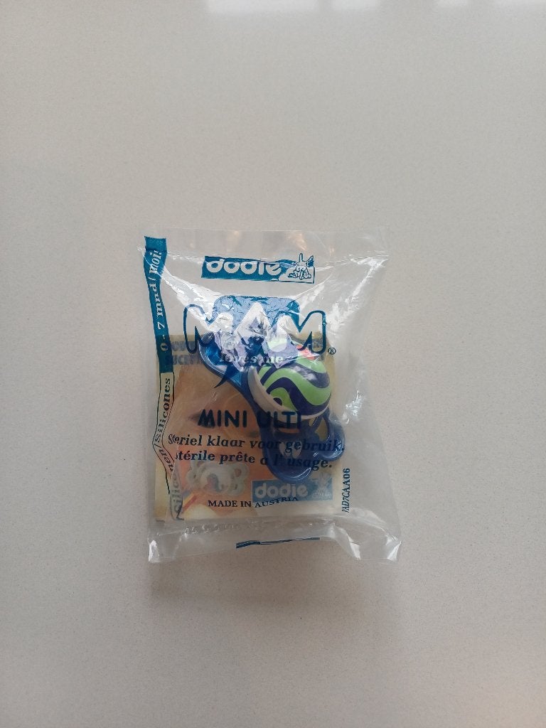 NIEUW fopspeen MAM Dodie 0-7 maanden, Ophalen of Verzenden, Nieuw, Overige typen