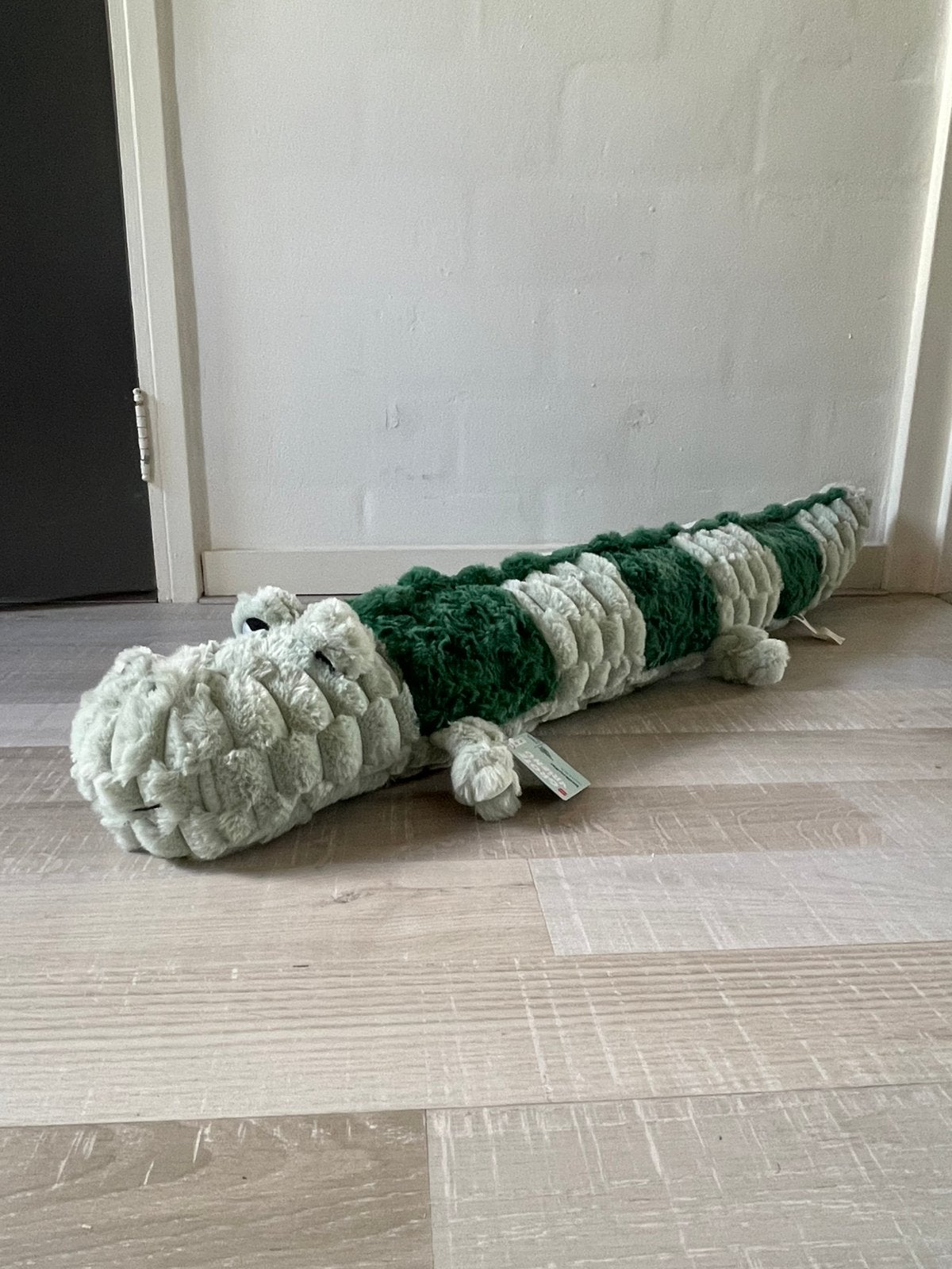 Grote knuffel krokodil hema, Kinderen en Baby's, Speelgoed | Knuffels en Pluche, Ophalen, Zo goed als nieuw, Hema